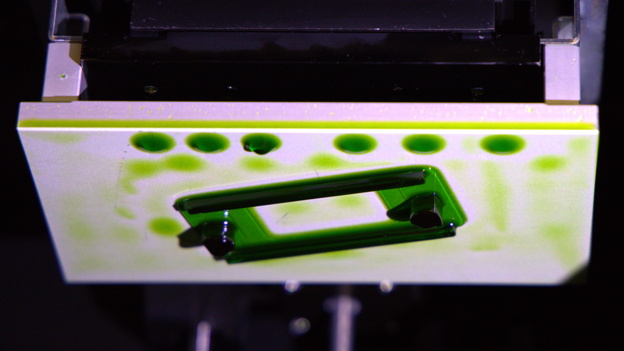 Print on Build Platform of DLP Printer